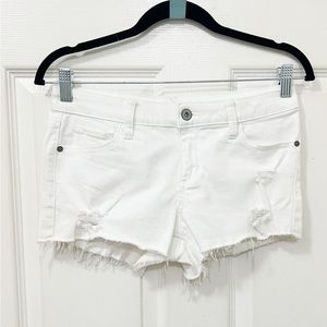 Arizona Jean Cut-Off White Jean Shorts